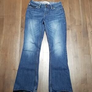 Bootheel Kennett Women's Mid-Rise Bootcut Jeans Blue Size 26/2 Inseam 30"